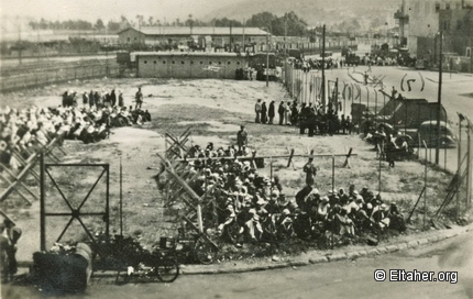 1939 - Arrested Palestinians in Haifa